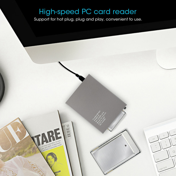 USB2.0 till PC ATA Flash-minneskortläsare Plug and Play-adapter för PC-dator