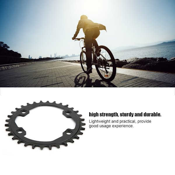 Aluminiumlegeringscykel Positiv &amp; Cykeltillbehör med negativa tandskivor för M8000/9000 cykel(34T)