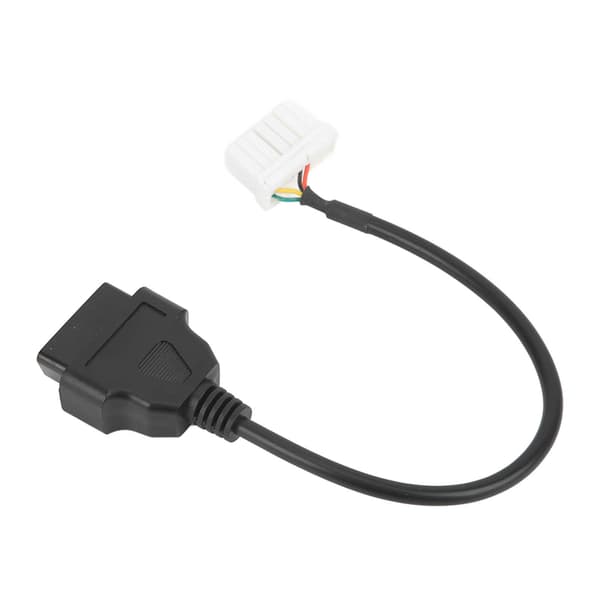 12-pin OBDII han hun-stik diagnostisk konverterkabel erstatning for Tesla Model S X 2012-2015