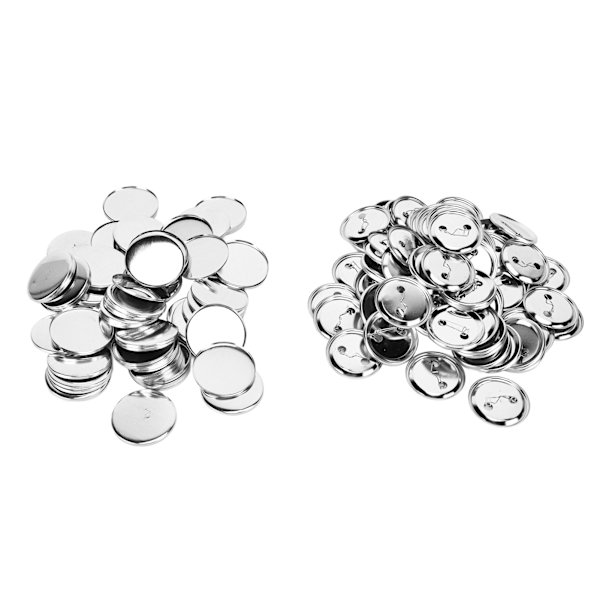 Badge baksida 50mm Mer hållbar korrosionsbeständighet Plåt plast DIY badge material