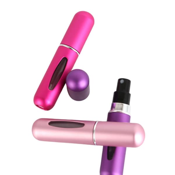 3 st 5 ml Mini Påfyllningsbar Parfym Atomizer Män Kvinnor Reseportabel Parfymsprayflaska för Fest