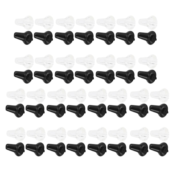 60 stk PVC fiskekrok karper rigg ring stopper perler fiskefiksering buffer holder tilbehør