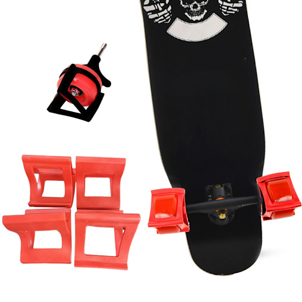 4Pcs Skateboarding Training Accessories Learn Skate Faster and Safer for Beginners Kids Teens Boys Girls Adults