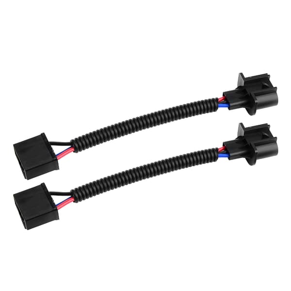 2 stk. H4 hun til H13 han adapter forlygte konverteringskabel sæt