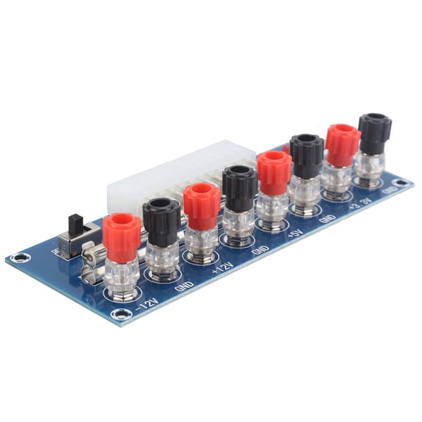 2 st ATX Power Board 24-stifts datorchassi strömförsörjning breakout-moduladapter XHM229