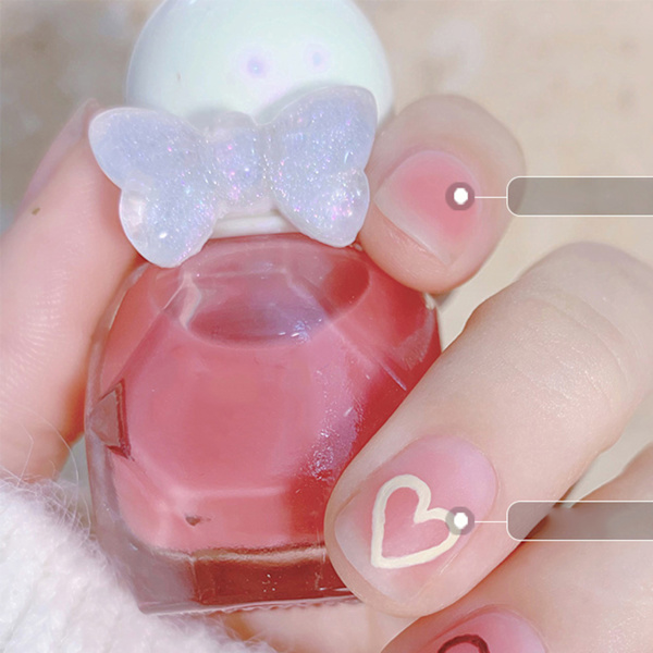 Nagellack Gel Vattenbaserad Hög Glans Blank Hållbar Frostad Nagellack för Damer B12