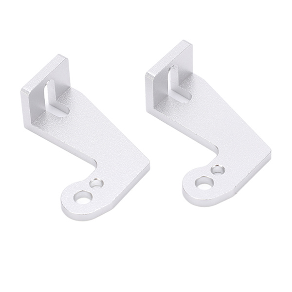 2PCS RC Model Bil Aluminiumlegering Gearkasse Brakett for Traxxas ClodbusTer Bullhead Trucks