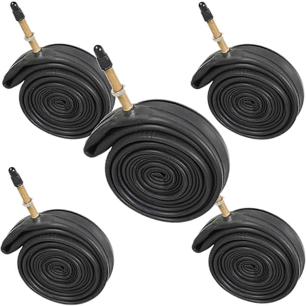 700 x 25-32c Polkupyörän Sisärenkaat - Presta 60mm Pitkä Venttiili (5 kpl:n setti)