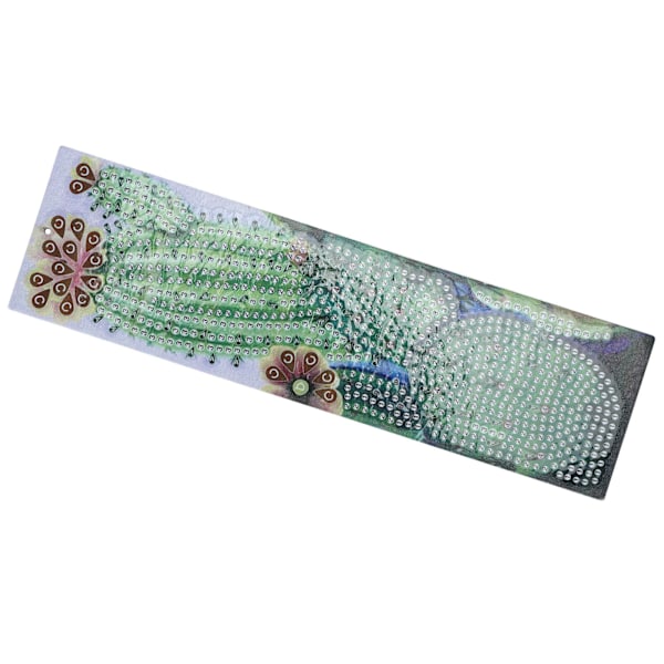 DIY-timanttimaalauskirjanmerkit, hapsukirjanmerkki kotiin, toimistoon, kouluun, DIY-valmistus, mehikasviaihe