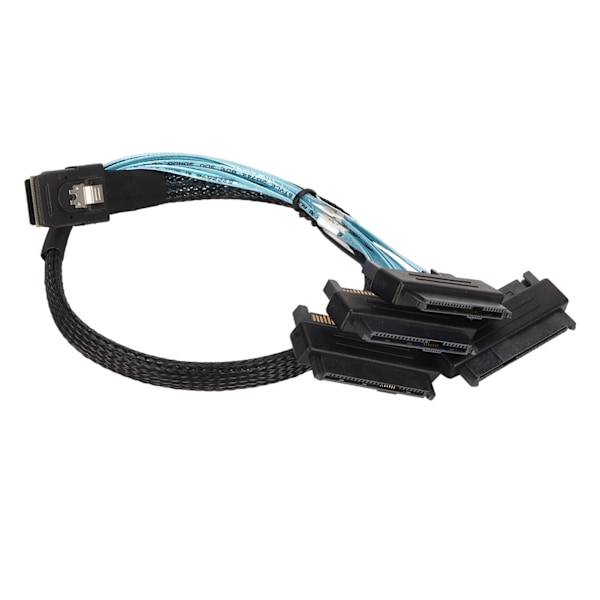 Mini SAS SFF 8087 - 8482 4 Serial ATA -liitäntäsovittimen kaapeli Power muuntimen johto 0,5 metriä / 1,6 jalkaa