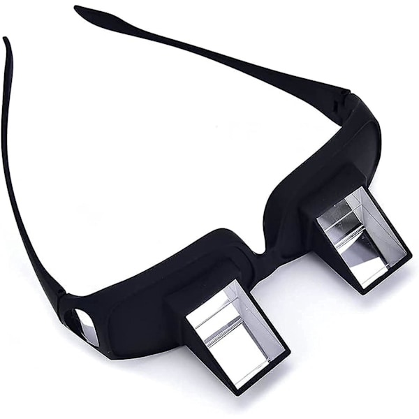 Lazy Briller Seng Prism Briller Lazy Briller Horisontale Briller High Definition Briller Periskop Prism Forlængede Briller til Læsning og TV-kiggeri