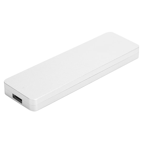 SSD-etui NVME Type-C Mobil M.2 Harddisk-kabinet Master Solid All Aluminium JMS583I9 NY Sølv