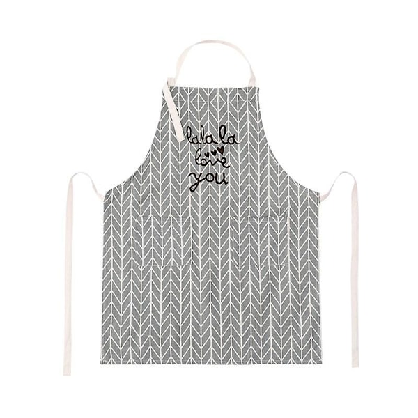 Vanhempi-lapsi unisex-esiliina puuvilla-pellava keittiöesiliina aikuisille ja lapsille työesiliina kahvilaan baariin BBQ-grillaukseen puutarhanhoitoon maalaamiseen 78*60cm