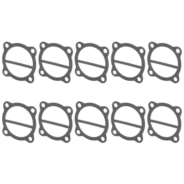 10 st Topplockspackning Ventilplatta Cylinder Tätningspapper Pad Luftkompressor Ersättningskit