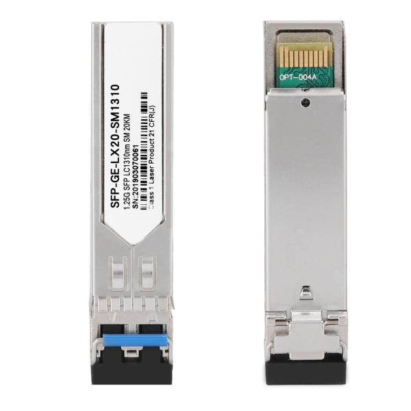 AIQ-YP19013 SFp gE LX20-SM1310 20KM Gigabit Single mode Dual Fiber Transceiver Optisk modul