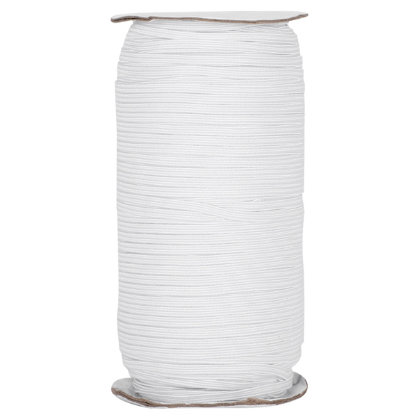 Elastiskt band gör-det-själv-band-rep Hög elasticitet Kläder Sömnad Broderitillbehör 180MWhite