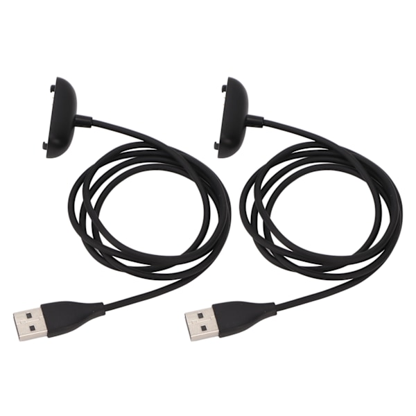 2 STK Smartwatch Ladekabel til Fitbit Inspire 3 Smart Fitness Armbånd Ur Oplader Reservedele