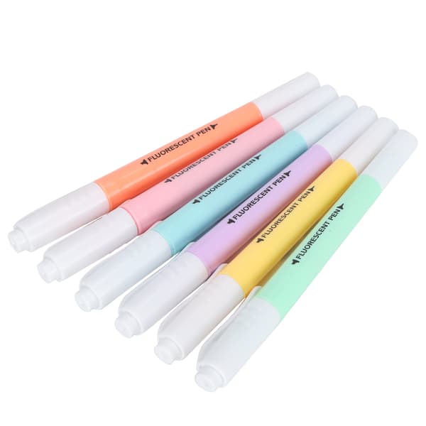 Dobbelt-hovedet highlighter til børn, tegning, highlighter, markørpen sæt