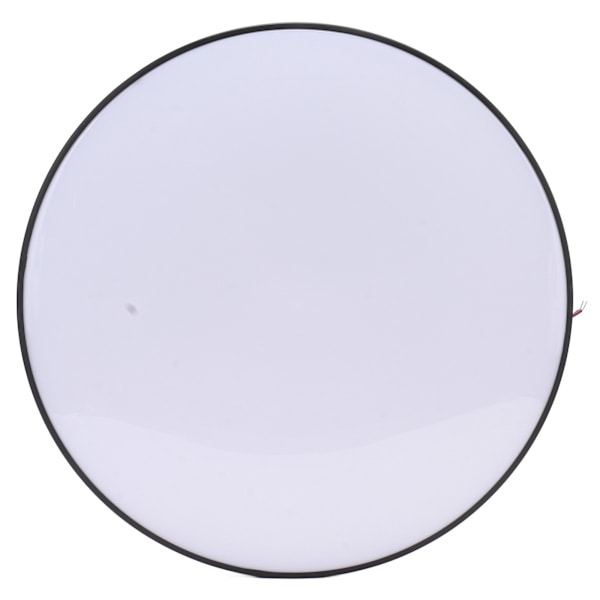 48W LED-taklampe ultratynn med svart kant PC hvitt lys moderne takpanellys for soverom 85‑265V