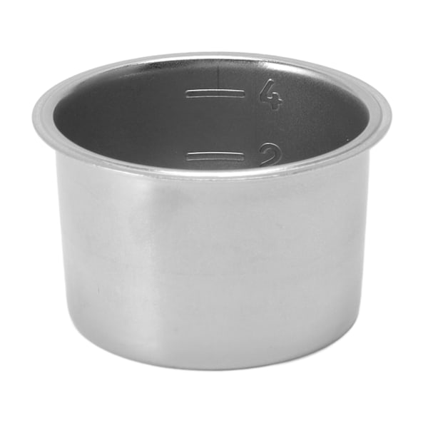 Rustfrit kaffefilter i rustfrit stål, 1 lag, flere huller, ikke-tryksat, 4 kopper, 51 mm