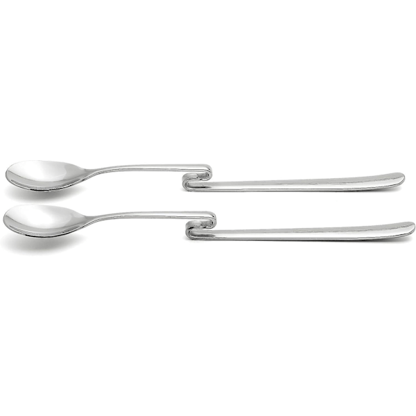 Rustfritt stål syltetøyskje sett - 17*2.6cm (2-pakning)
