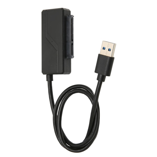 USB 2.0 til SATA 6+7 Easy Drive-kabel 480 Mbps USB til SATA optisk stasjonsadapterkabel for bærbar PC