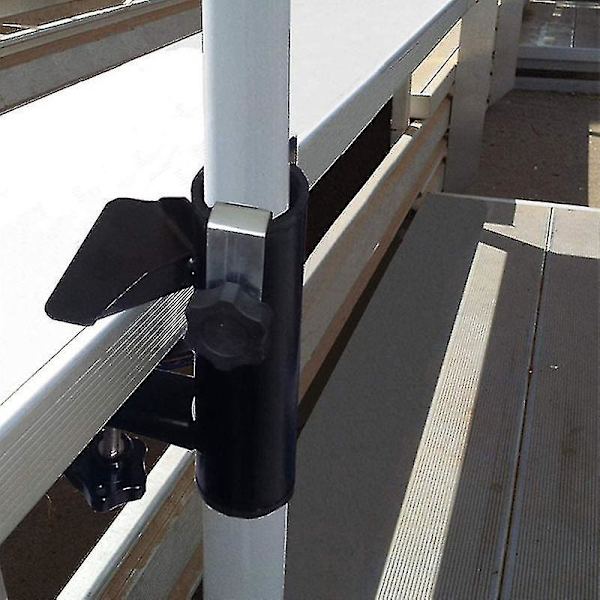 Balkonparaplybeslag - Sikker og praktisk parasolholder til terrassen i sort