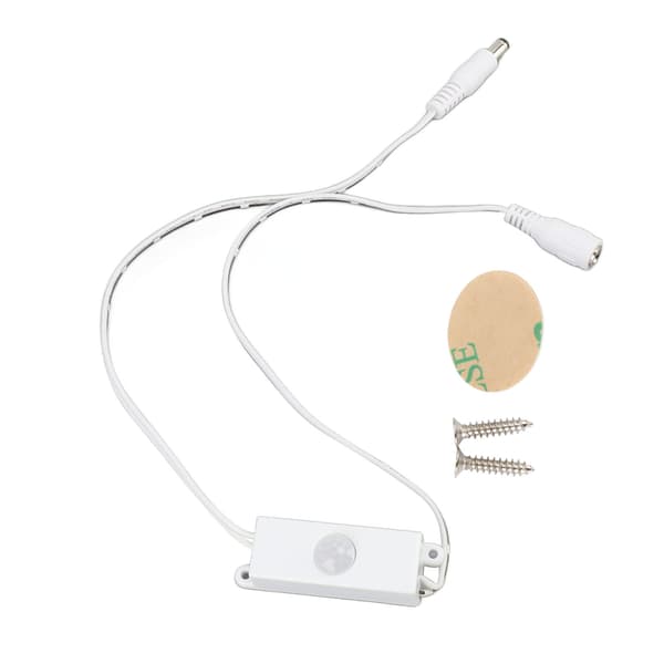 PIR Rörelsesensorbrytare Mini Infraröd Människokroppssensorbrytare för LED-ljus DC 5‑24V