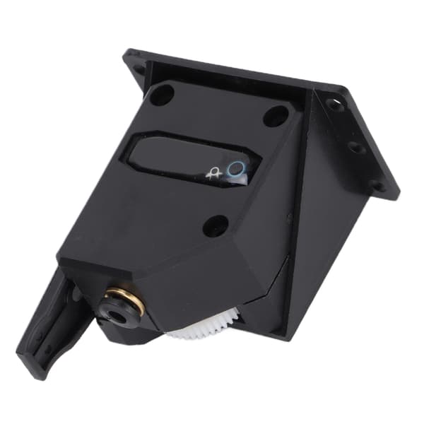 Ekstruder Oppgradering Robust Slitesterk Unik Dobbel Gir for 3D-printerdeler Erstatning Svart