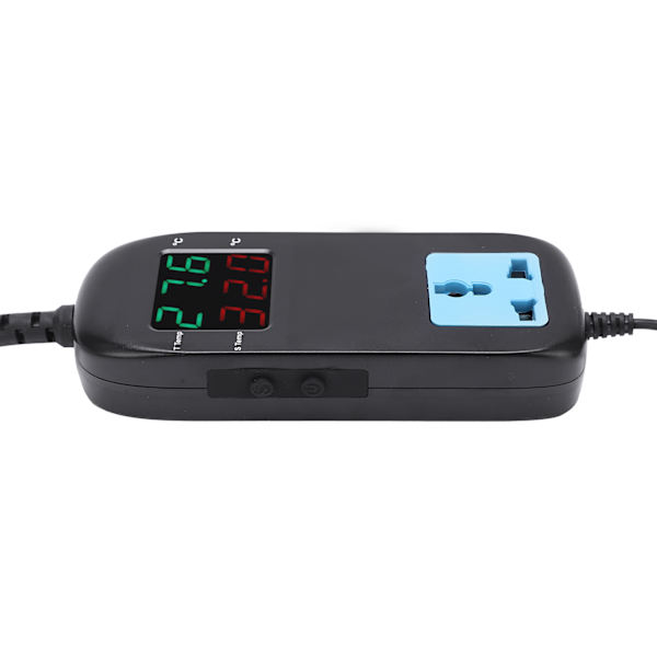 Digital Display Termostat Intelligent Elektronisk Temperaturregulator Regulator AC 90V~250VEU Stik
