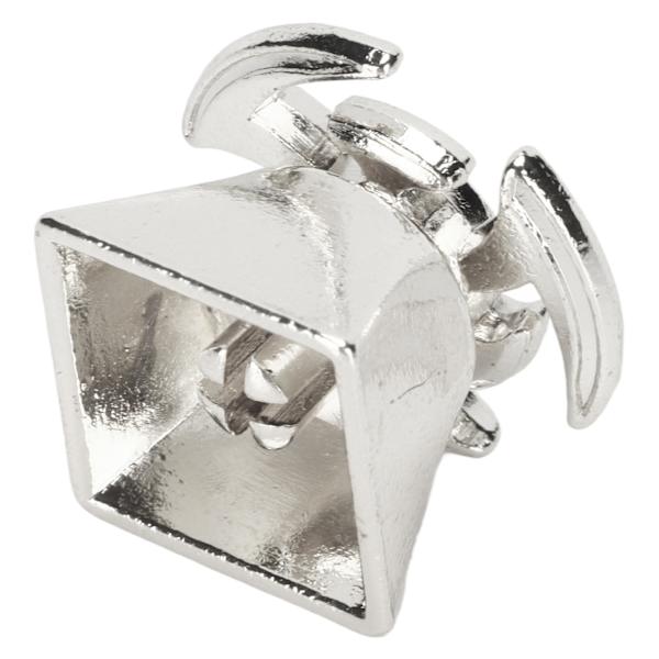Roterande tangentknapp i metall med ergonomisk design för mekaniska tangentbord, silver