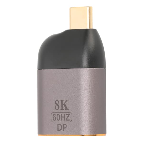 USB C til DisplayPort-adapter 8K 60Hz 8,1 Gbps HBR3 DisplayPort-konverter til OS Tablet Pro til Dell XPS