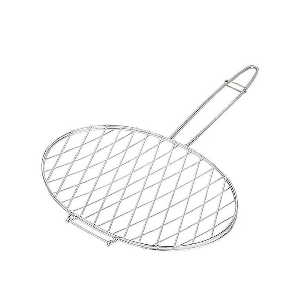 Grillkorg för hemmabruk, grilltång för fisk i rostfritt stål, fiskfri grilltång, grilltångstillbehör 30*35*28cm