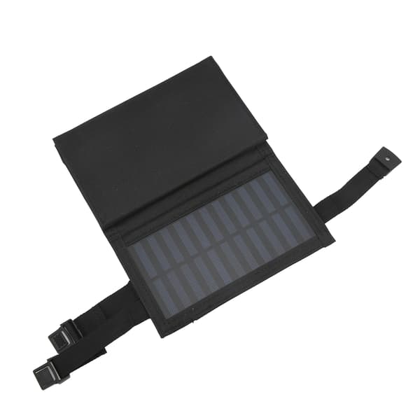 20W Sammenleggbart Solcellepanel 5.5V Bærbar USB-port Monokrystallinsk Brett for Utendørs Reise Camping