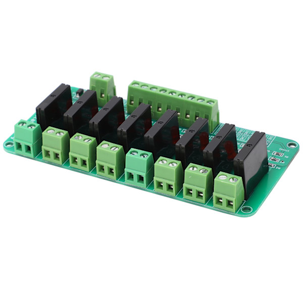 Relæmodul 8-kanals solid state elektronisk komponent med modstandssikring DC 5V indgang