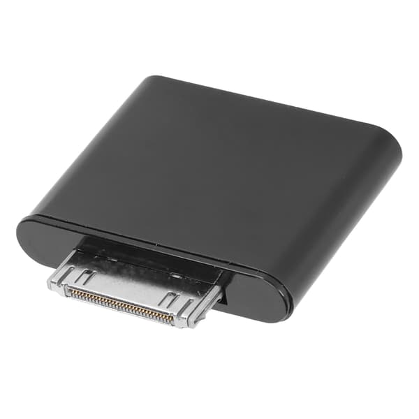 30-pin Bluetooth-adapter Plug and Play Drive Free trådløs Bluetooth-lyddongleadapter-sender svart