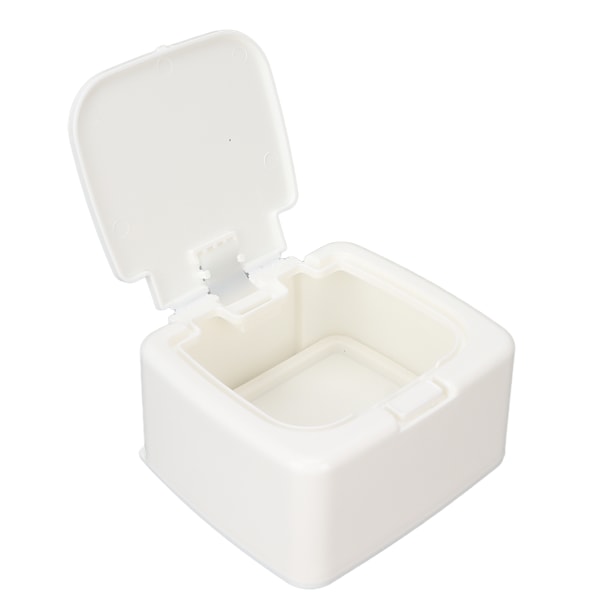 Automatisk tandpetare dispenser rektangulär popup tandpetare förvaringslåda med lock och etikett för kök restaurang