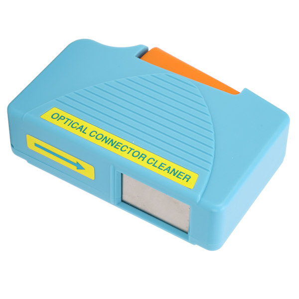 Fiberoptisk rengöringsbox optisk kontaktrengörare Jumper ändyta kabeltillbehör blå