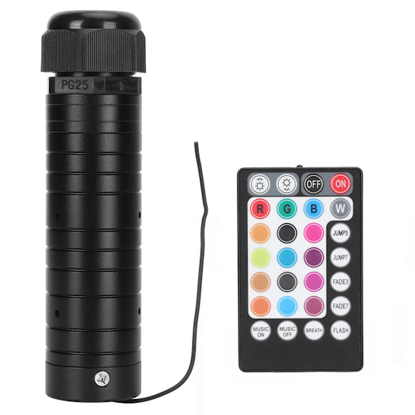 12V LED-fiberoptisk lyskildeenhet for bil, takbelysning med fjernkontroll