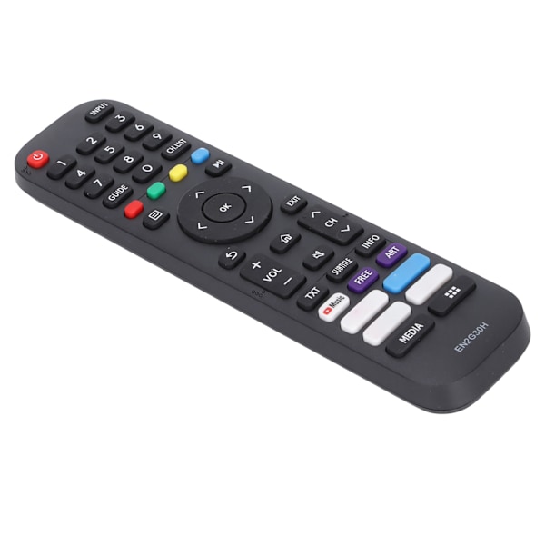 EN2G30H TV-fjernkontroll - Holdbar erstatningsfjernkontroll for Hisense H43A7500F 43A7300F Smart TV