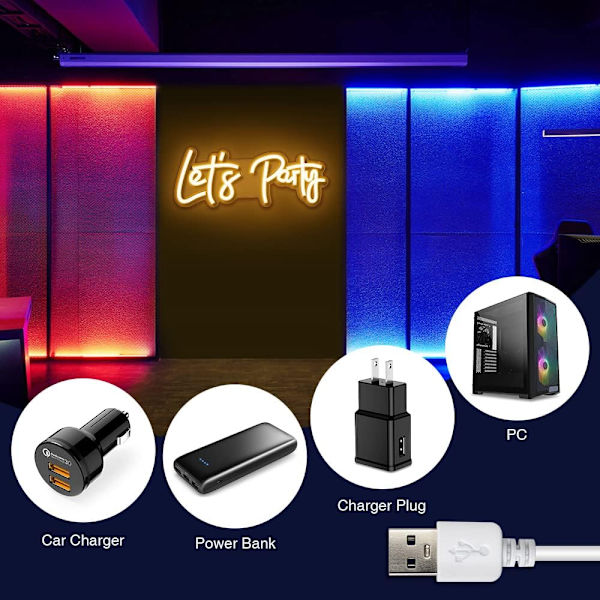 Spill Neon Sign Neon Xbox Vegg Art Neon LED Blå Barne Neon Spill Rom Bar Soverom Hjem Dekorasjon