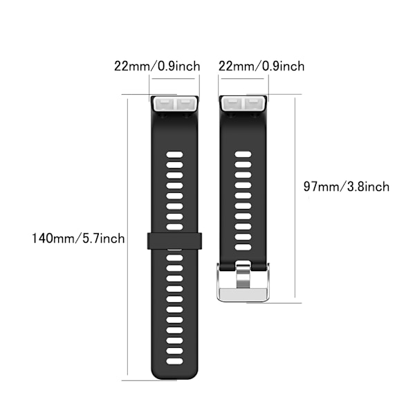 Silikoninen urheilukellon watch Garmin Forerunner35 Forerunner30 ForeAthlete 35J Forerunner35J:lle