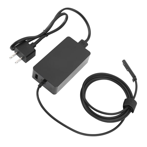 44W AC strømadapterlader passer til Microsoft Pro 3 4 5 6 bærbar PC 100‑240V US-plugg