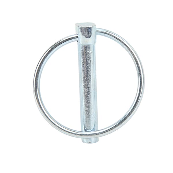 10 st stiftringklämmor kolstål ringformade stiftringklämmor klämlänk låsstift för cykelbilar båtsläp traktorer 8mm X 45mm