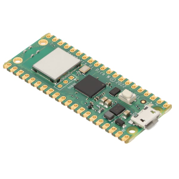 RP2040-mikrokontrollerikehityskortti 26 nastaa 2 Mt muistia 2,4 GHz mikro-ohjainkortti Raspberry Pi Pico W:lle