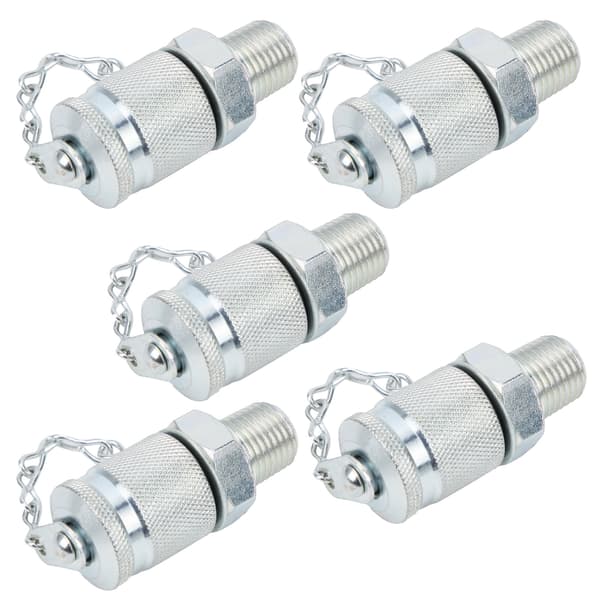 5 st hydraulisk testadapter gängtestkopplingar tryckmätning PT/PPTZG1/4in