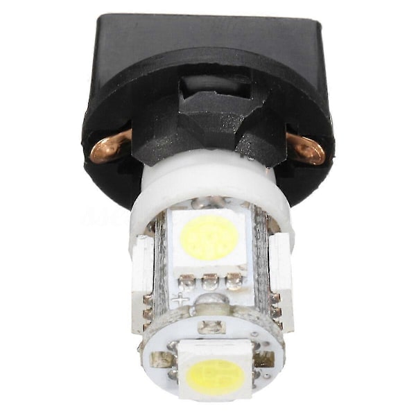 10X T10 Vit 5050 194 LED Lampor Instrument Mätare Kluster Dash Ljus med Sockel