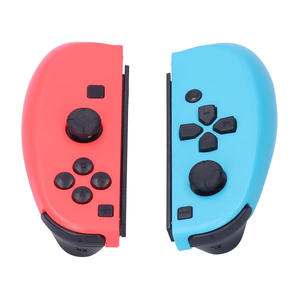1 par venstre blå højre rød Joypad lille controller gamepad til Switch Plug and Play Blå Rød