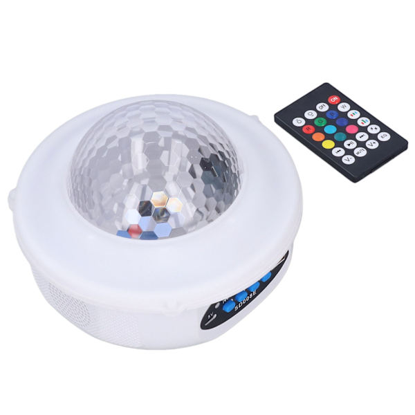 Kugle Lys Bluetooth Højttaler Musik Projektion Lampe RGB Fest Lys til Husholdning KTV Dekoration