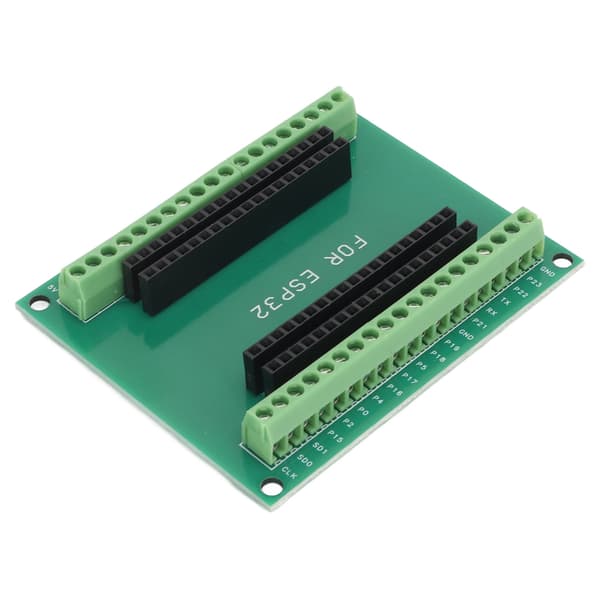 2 stk ESP32 Breakout Board 38 Pin 2 i 1 Dual Core CPU Lavt Strømforbruk Trådløst WiFi Bluetooth Utviklingskort